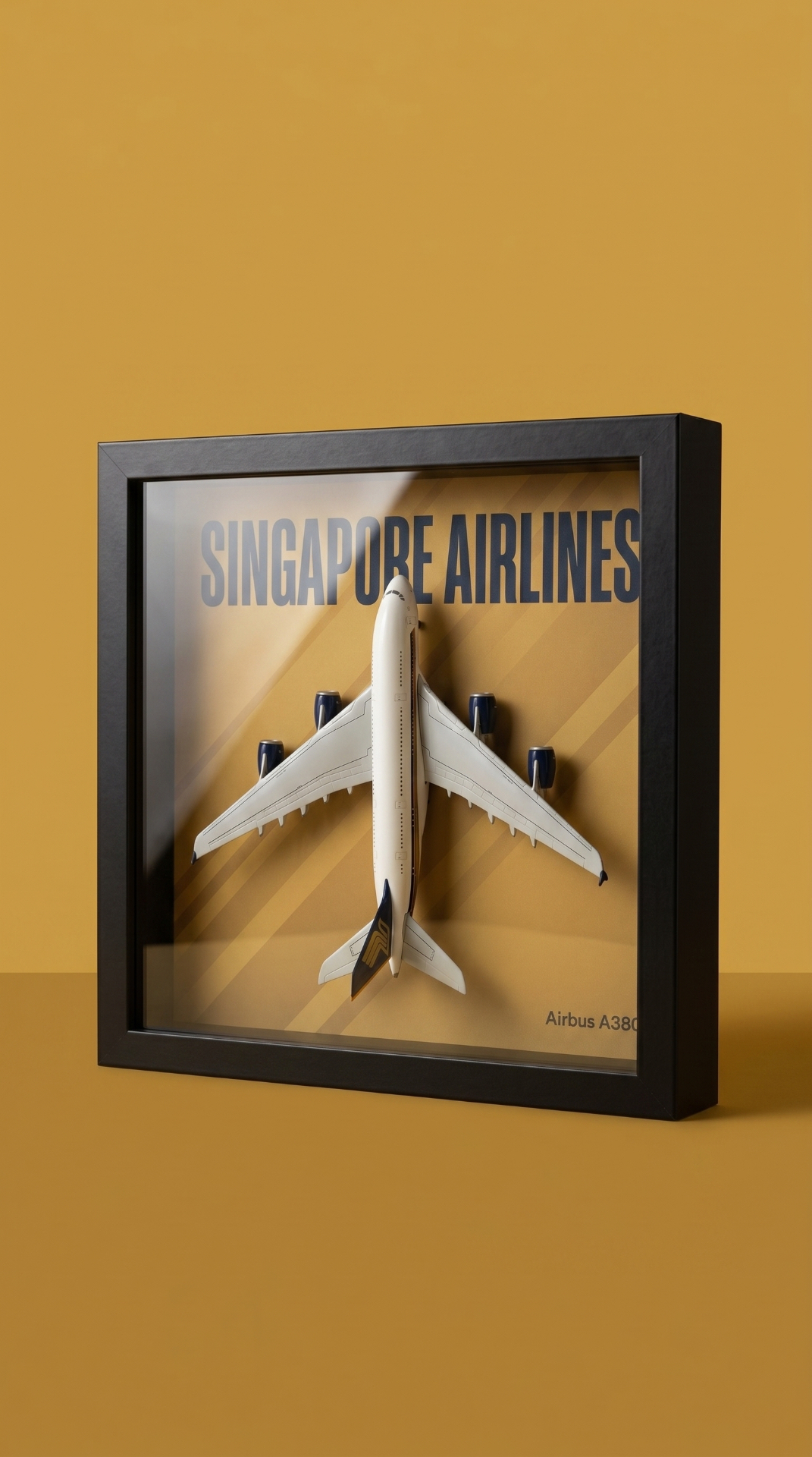 Singapore Airlines A380 · Ochre